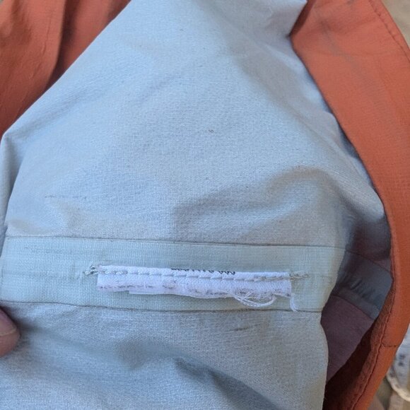 Outdoor Research Men's Lightweight Orange Hooded Jacket - Full Zip - Sz Small - Picture 9 of 11